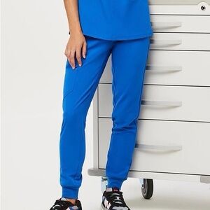 🎉NWT! Figs Zamora Jogger Scrub Pants! Royal Blue XS.